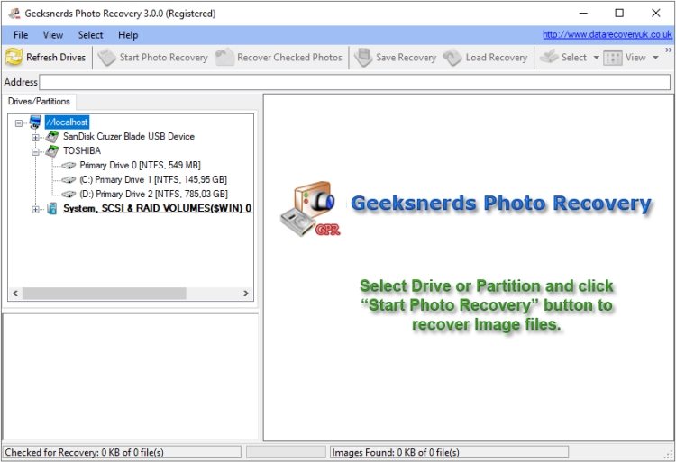 照片无损恢复工具(GeekSnerds Photo Recovery) v3.0.0最新版